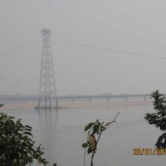 View of Mahanadi from Gokulananada